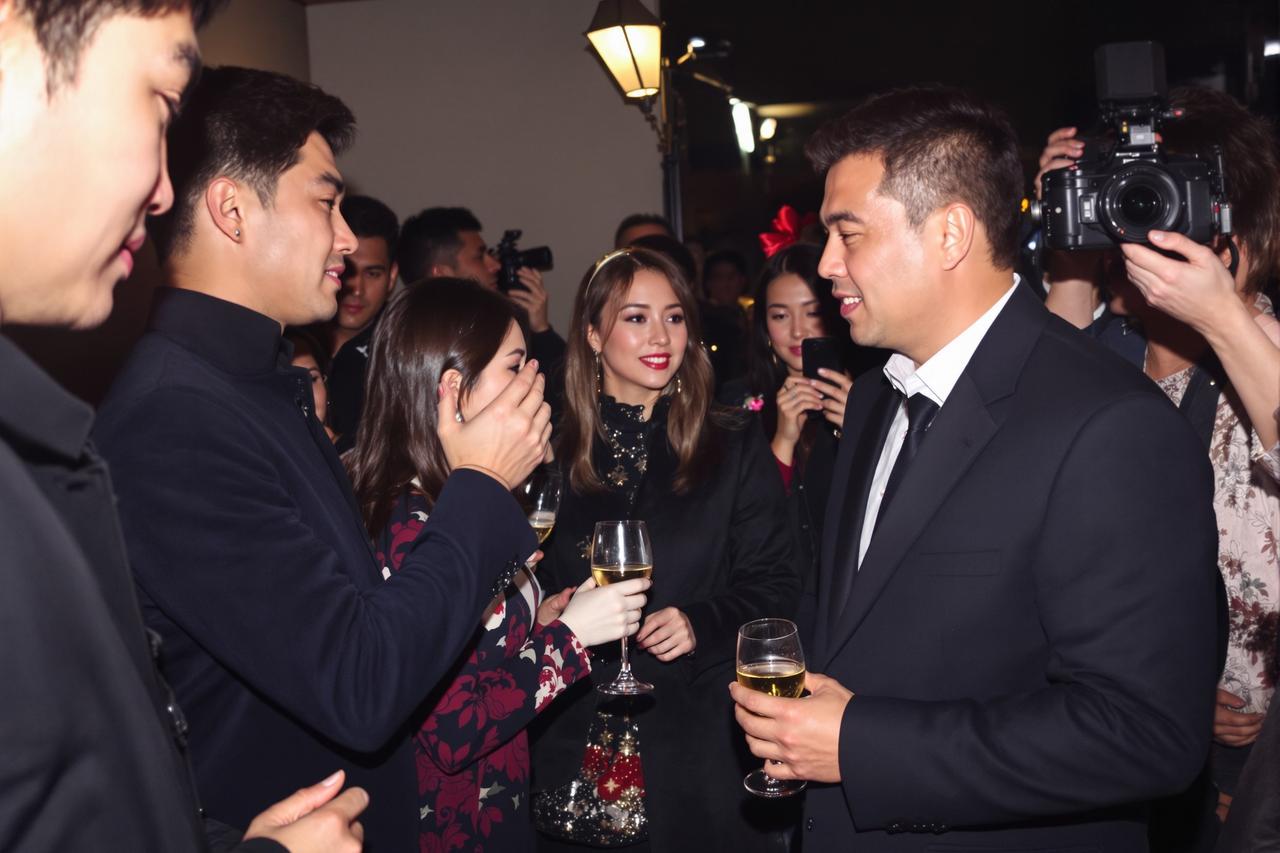 爆料网 - 某男星与经纪人深夜密会被拍，举止亲密引发猜测